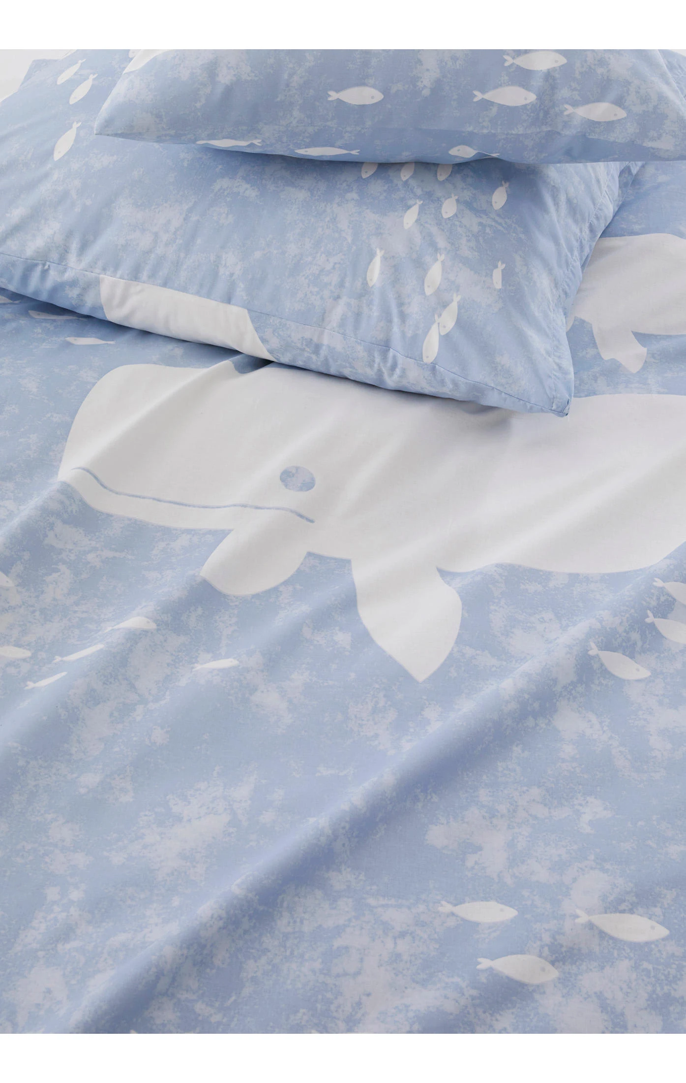 Hessnatur Renforcé-Bettwäsche-Set In Helles Jeansblau – Bild 3