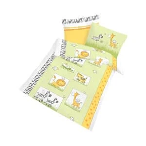 IDO Biber-Bettwäsche 40x60 / 100x135 Cm In Grün – Bild 2