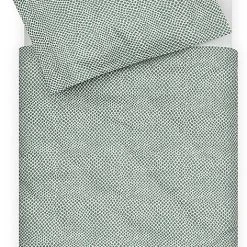 Jollein Bettwäsche, 100 X 140 + 40 X 60 Cm, Snake Ash Green