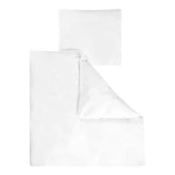 Julius Zöllner 2-tlg. Steppbett-Set Feder-Daune 35x40 / 80x80 Cm In Weiß