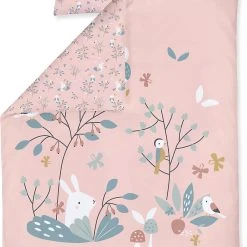 Julius Zöllner Bettwäsche, 100 X 135 Cm + 40 X 60 Cm, Altrosa