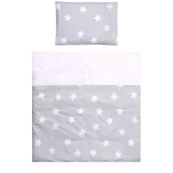 Lorelli Baby Bettwäsche Zubehör Set First Dreams In Grau