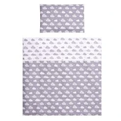 Lorelli Baby Bettwäsche Zubehör Set First Dreams In Grau