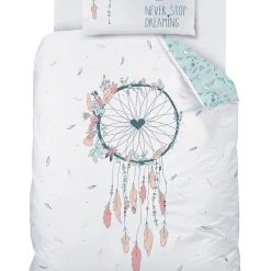 MATT & ROSE Baby Bettwäsche-Set "Traumfänger" In Weiß / Mint