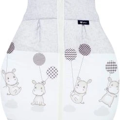 MyToys COLLECTION Sommer- Schlafsack Molton, Hippo Bordüre Von Alvi