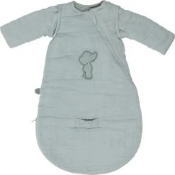 NATTOU LUNA & AXEL Schlafsack 70 Cm Windeln Hellgrün Mit Ärmel TOG 2