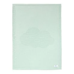 Nordic Coast Company Babydecke "Wolke" In Mint