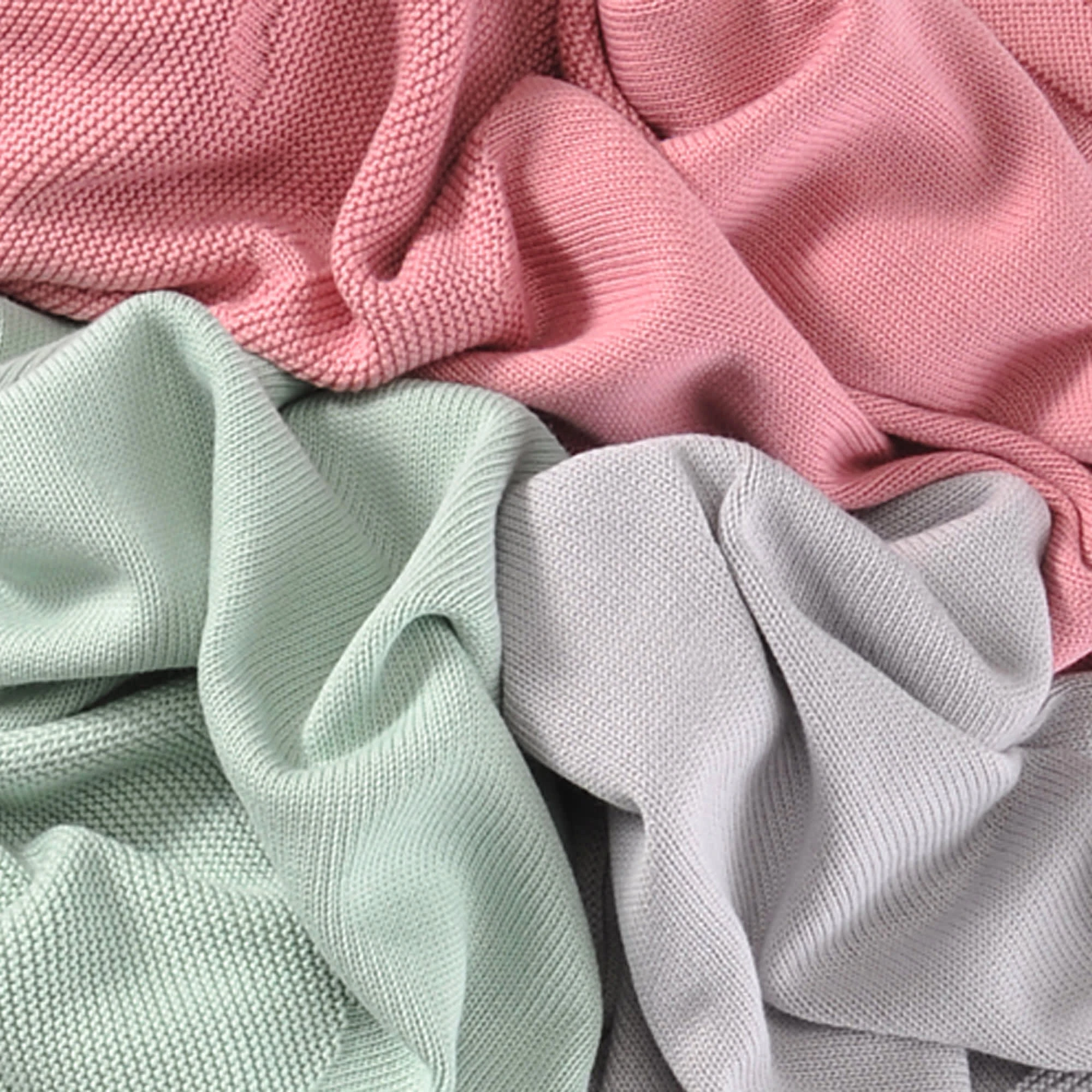 Nordic Coast Company Babydecke "Wolke" In Mint – Bild 9