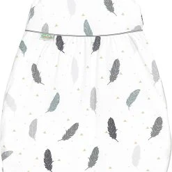 Odenwälder Jersey-Schlafsack "Timmi Cool", Feather Grey, Gr. 70 - TOG 0,5