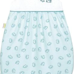 Odenwälder Jersey-Schlafsack "Timmi Cool", Igel Mint, Gr. 90 - TOG 0,5