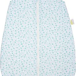 Odenwälder Jersey-Sommerschlafsack, Little Stars Mint, 70 - TOG 0,5