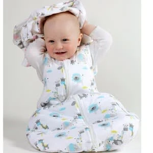 Odenwälder Sommerschlafsack Jersey In Weiß – Bild 4