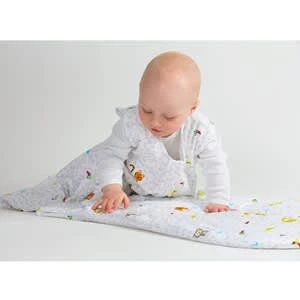 Odenwälder Sommerschlafsack Jersey In Weiß – Bild 4