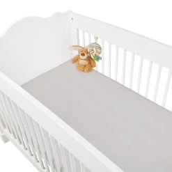 Pinolino Spannbetttuch Für Kinderbetten Jersey In Grau