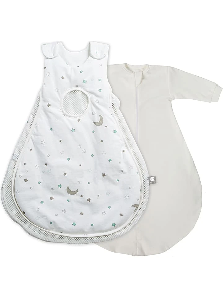 Roba 2tlg. Schlafsack "Air PLUS Safe Asleep" In Creme