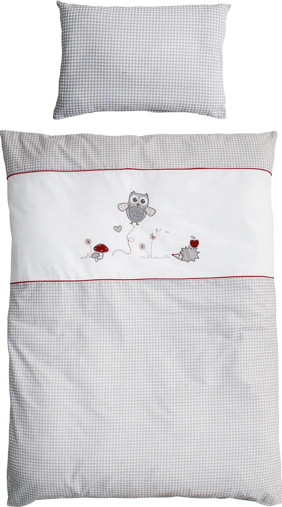 Roba Bettwäsche Adam & Eule, 100x135 + 40 X 60 Cm