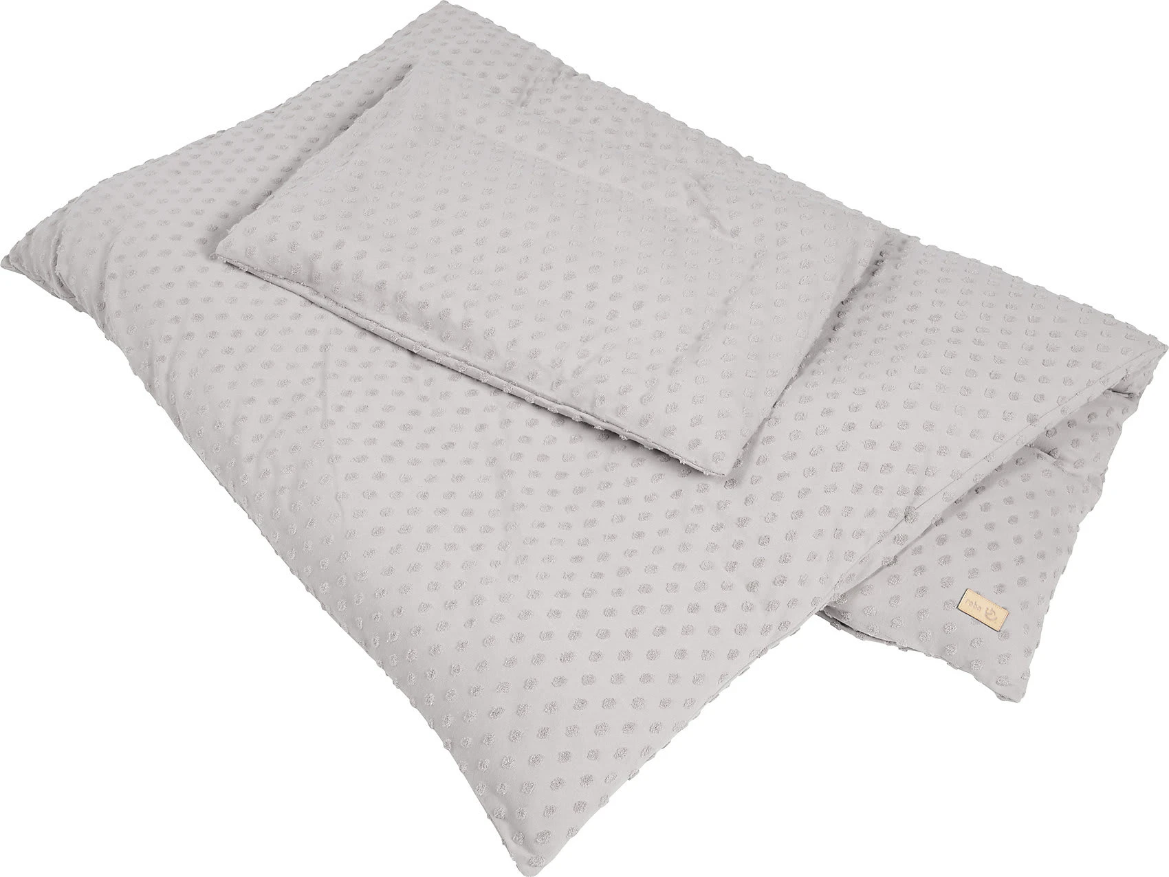 Roba Bettwäsche "Lil Planet", Jersey, Silbergrau, 100 X 135 Cm + 40 X 60 Cm – Bild 2