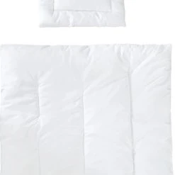 Roba Wiegen-Bettset - Decke 80x80 Cm + Kissen 40x35 Cm