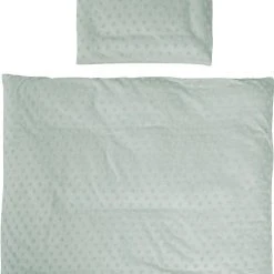 Roba Wiegenbettwäsche 2-tlg. Lil Planet Frosty Green, 80x80 Cm + 35x40 Cm