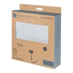 Roba Wiegenbettwäsche 2-tlg. Lil Planet Hellblau, 80x80 Cm + 35x40 Cm