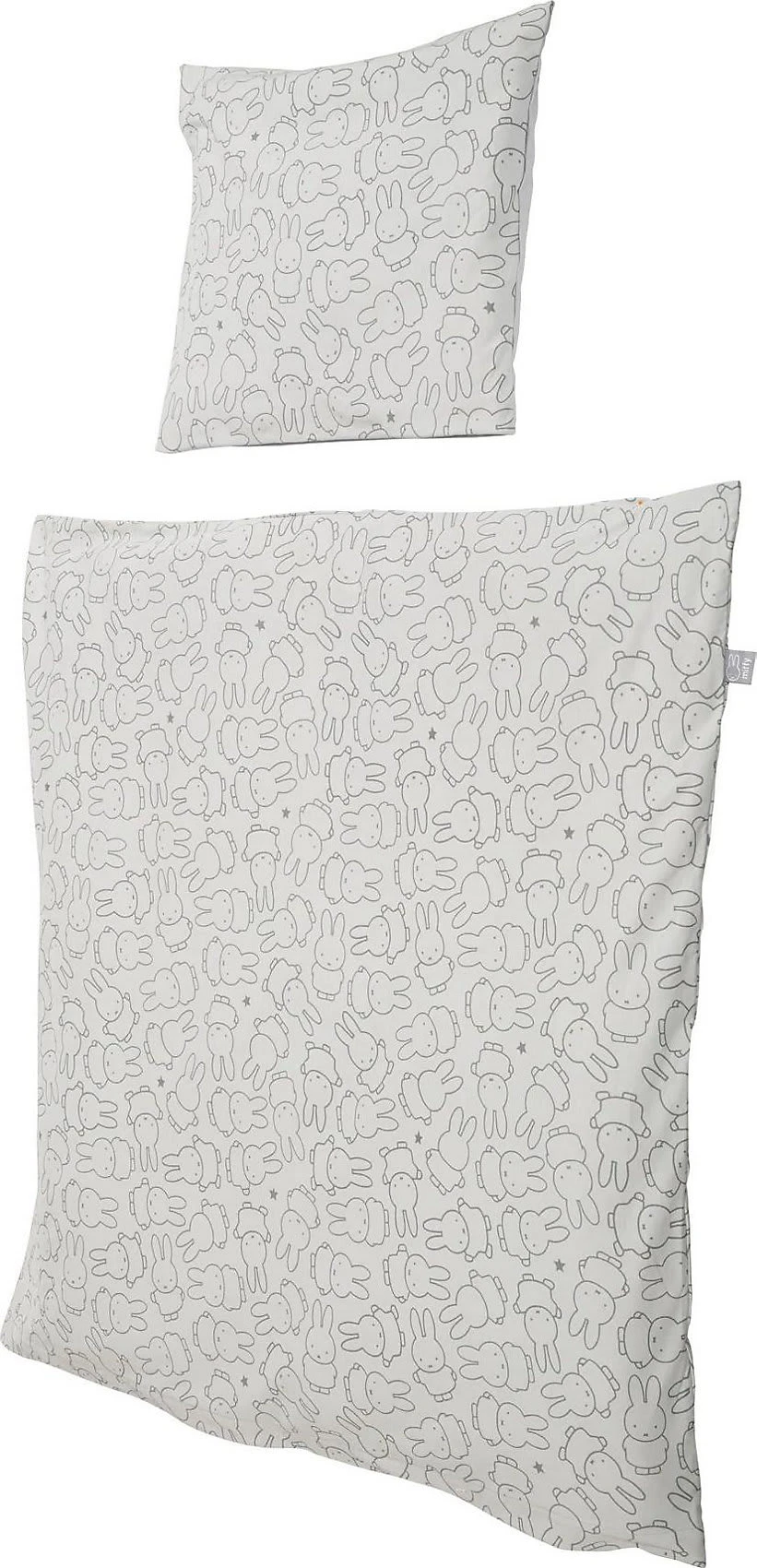 Roba Wiegenbettwäsche 2-tlg. Miffy, 80x80 Cm + 35x40 Cm – Bild 2