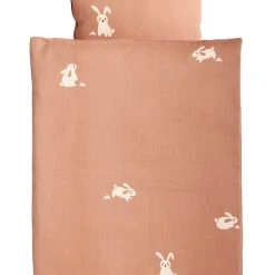 Roommate Puppen-Bettwäsche-Set "Rabbit" In Rosa