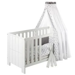 Schardt Bettset Big Stars, Grau, 3-tlg.