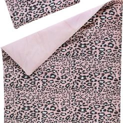 Schardt Bettwäsche Leo Pink, 100 X 135 Cm + 40 X 60 Cm, 100% Baumwolle