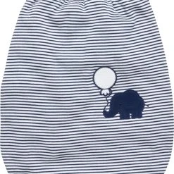 SCHNIZLER Strampelsack Interlock Elefant In Marine