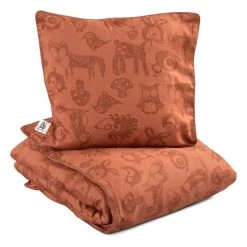 Sebra Bettwäsche-Set "Forest" In Hellbraun - (L)100 X (B)70 Cm