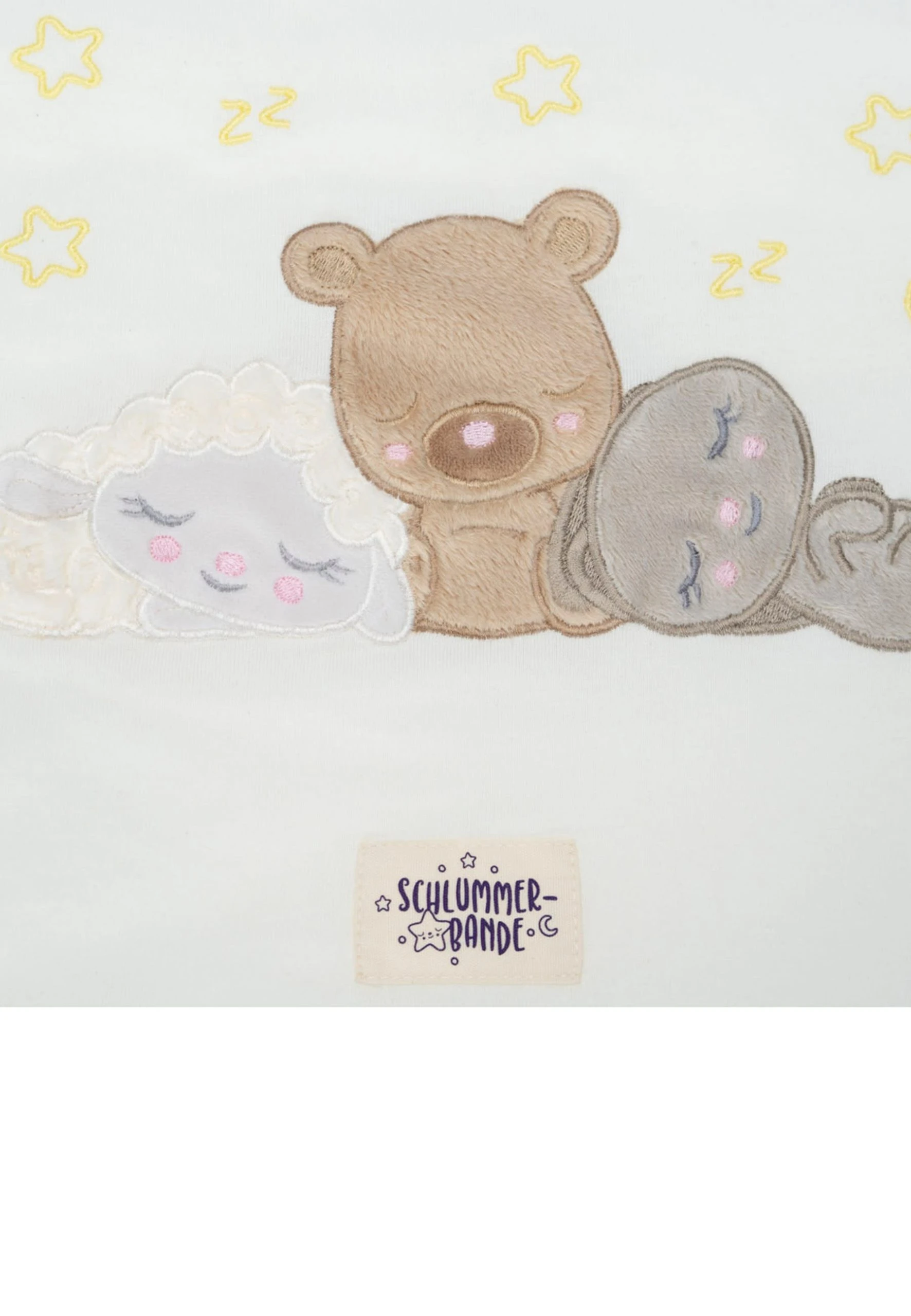 Sterntaler Ganzjahres Schlafsack 90cm Schlummerbande In Ecru – Bild 6