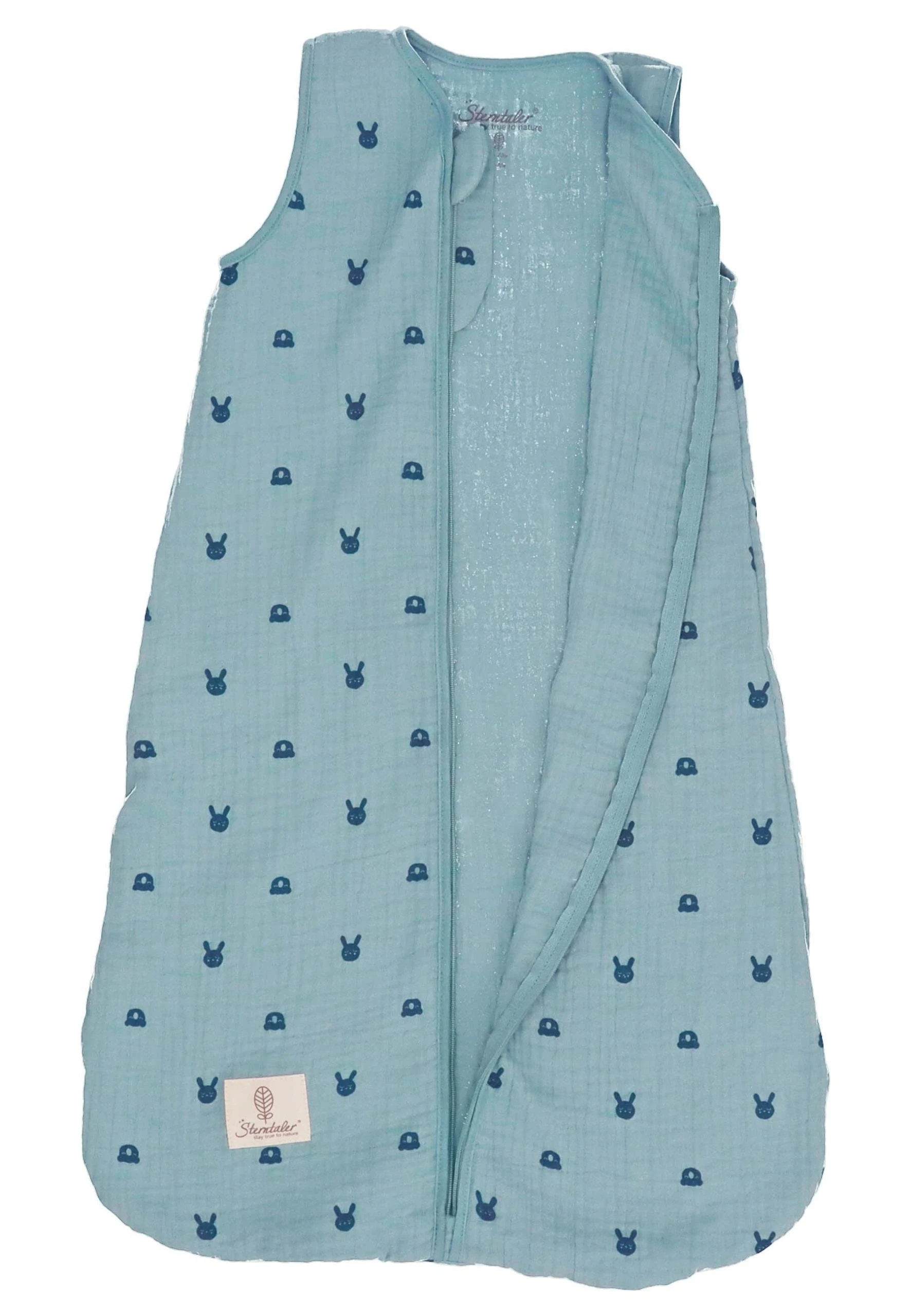Sterntaler Musselin-Schlafs90cm Kinni+Kal In Blau Melange – Bild 4