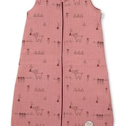 Sterntaler Musselin-Schlafsack 70cm Emmis Garden In Mittelrot