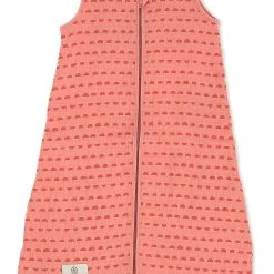 Sterntaler Musselin-Schlafsack 90cm Eichhörnchen + Otter In Koralle