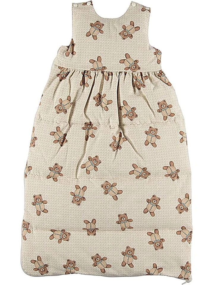 Tavolinchen Daunenschlafsack "Brauner BĂ€r" In Creme/ Braun â Bild 2