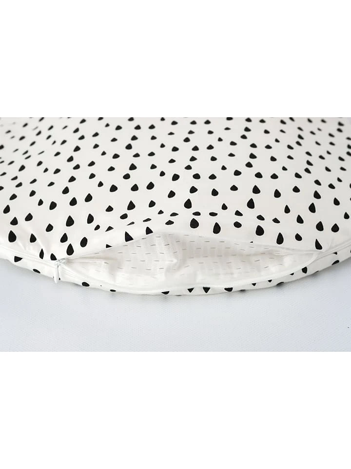 Träumeland Außenschlafsack "Liebmich Tropfen" In Weiß/ Schwarz – Bild 3