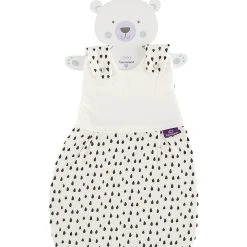 Träumeland Außenschlafsack "Liebmich Tropfen" In Weiß/ Schwarz