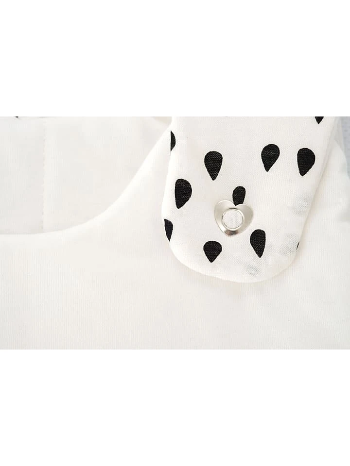 Träumeland Außenschlafsack "Liebmich Tropfen" In Weiß/ Schwarz – Bild 7