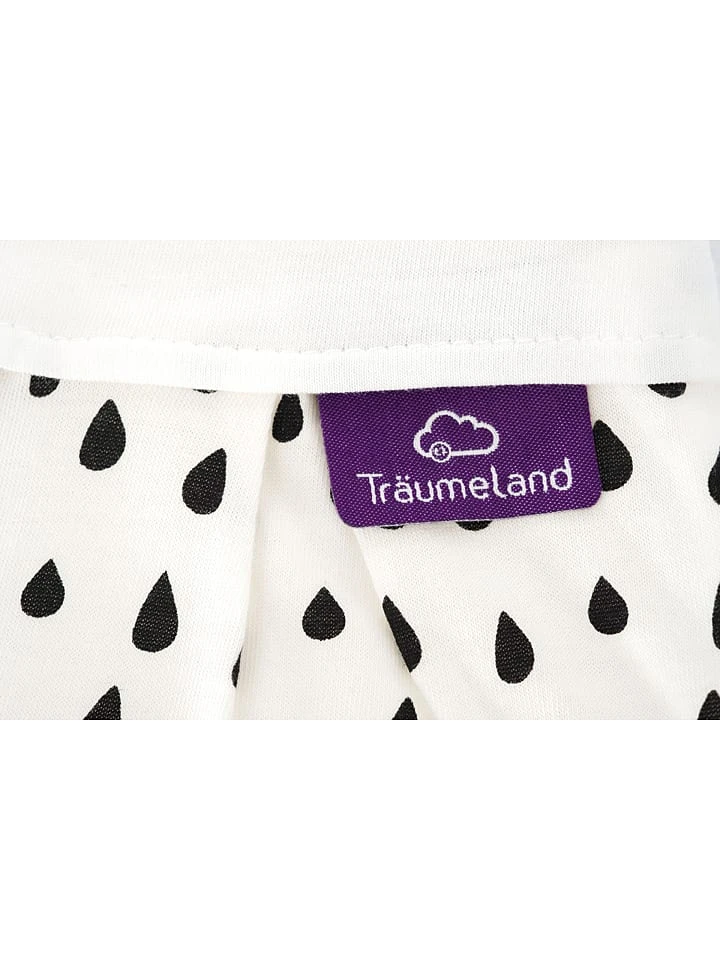 Träumeland Außenschlafsack "Liebmich Tropfen" In Weiß/ Schwarz – Bild 8