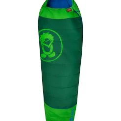 TROLLKIDS Schlafsack "Fjell Dreamer" In Dunkelgrün / Mittelblau
