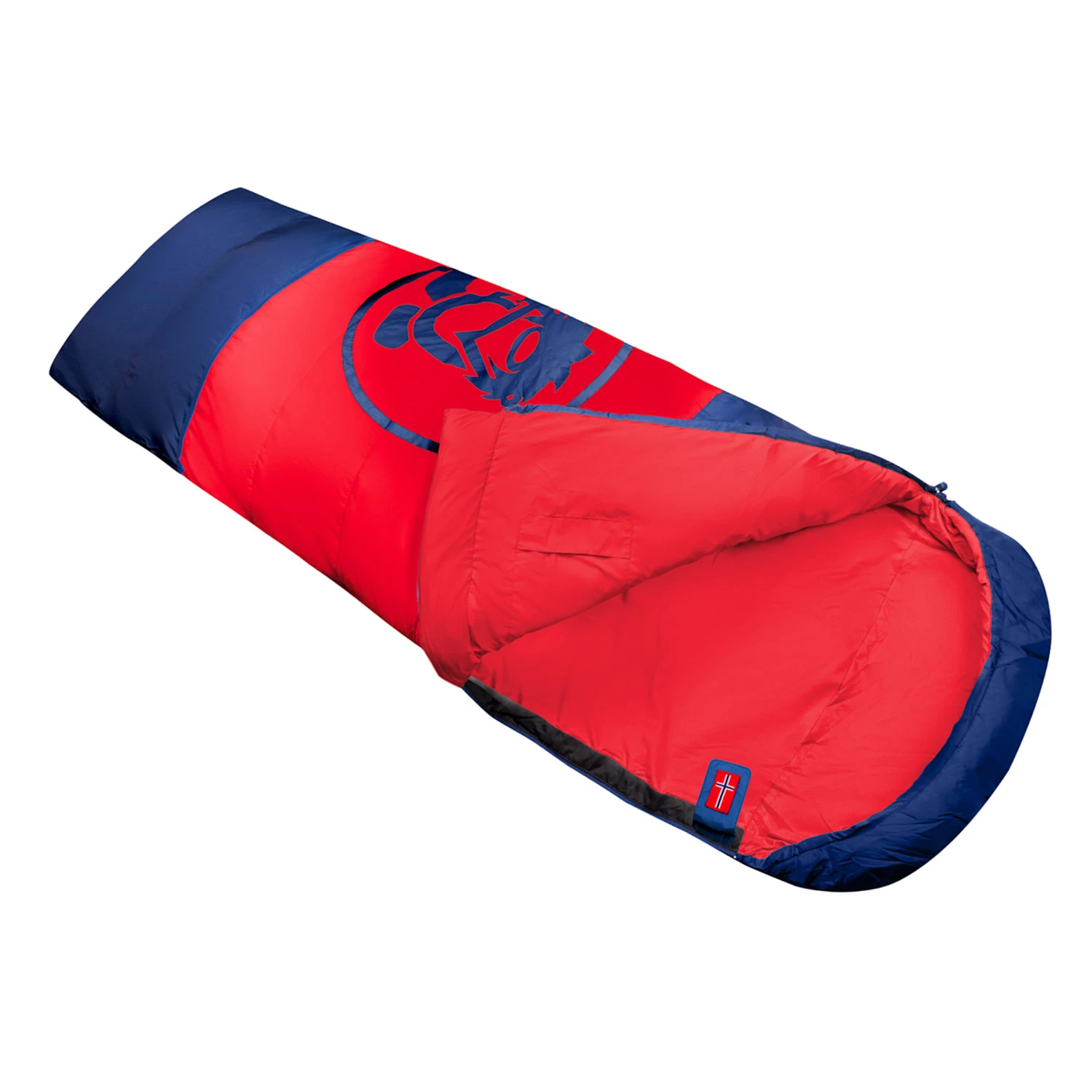 TROLLKIDS Schlafsack "Midnight Sun Dreamer" In Hellrot/Blau – Bild 2