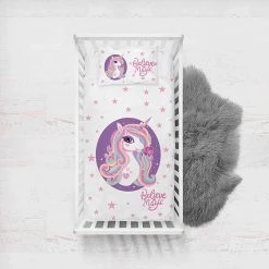 Woody Kids 2tlg. Bettwäsche-Set In Weiß