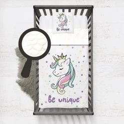 Woody Kids 2tlg. Bettwäsche-Set In Weiß